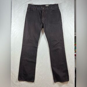 Men’s 34W 34L Distresses Corduroy Bootcut Distressed Western Pants Cowboy C14